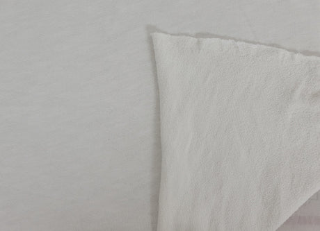 Cotton French Terry Knit Bleach