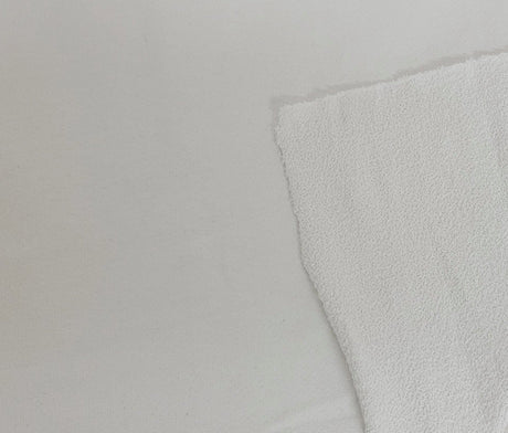 Cotton French Terry Knit Off White