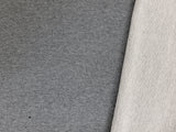 Cotton French Terry Knit Dark Heather Gray