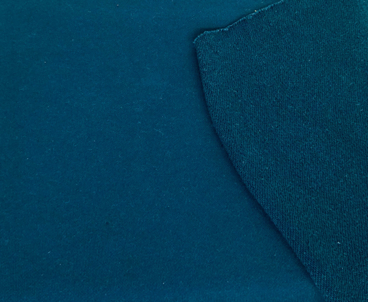 Cotton French Terry Knit Navy 330GSM