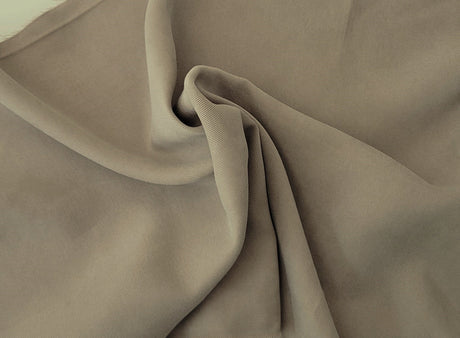Cupro Tencel Twill Gabardine Putty