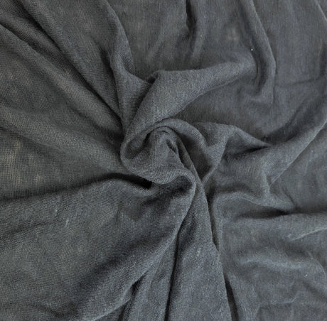 Linen Jersey Dark Gray
