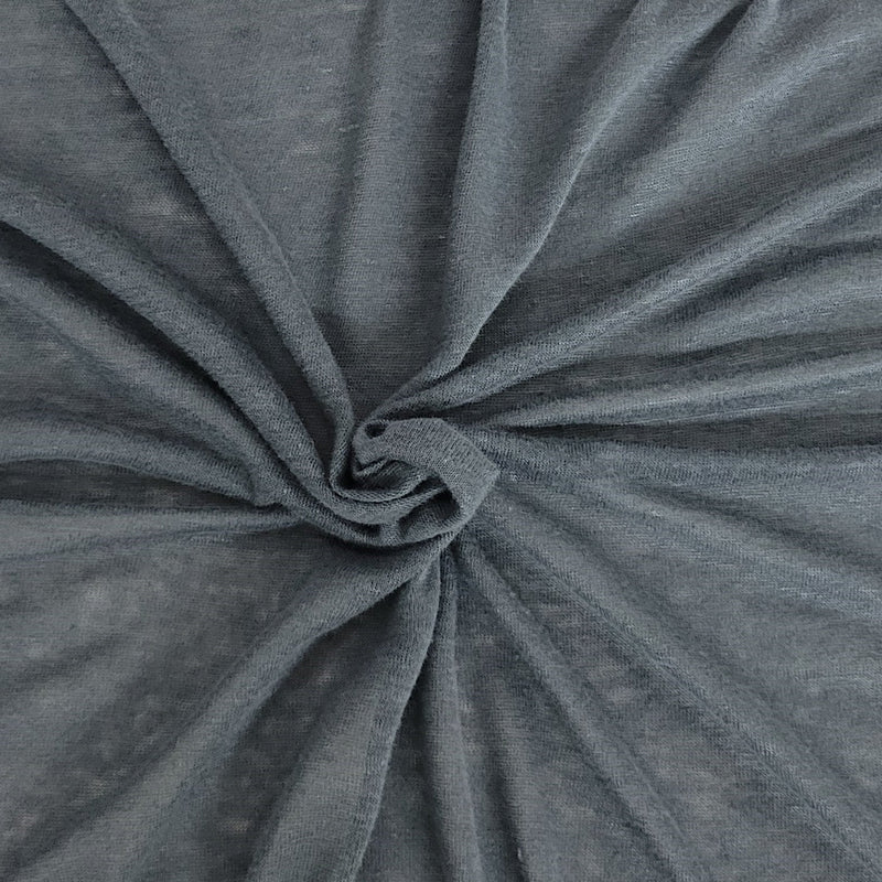 Linen Jersey Dark Gray