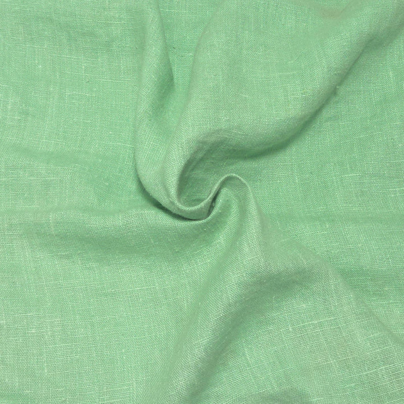 Linen Fabric Fresh Mint