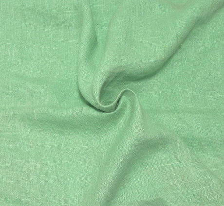 Linen Fabric Fresh Mint