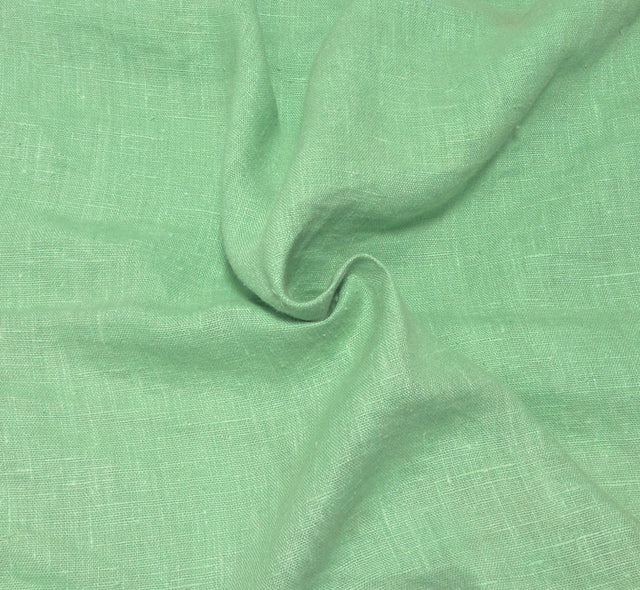 Linen Fabric Fresh Mint