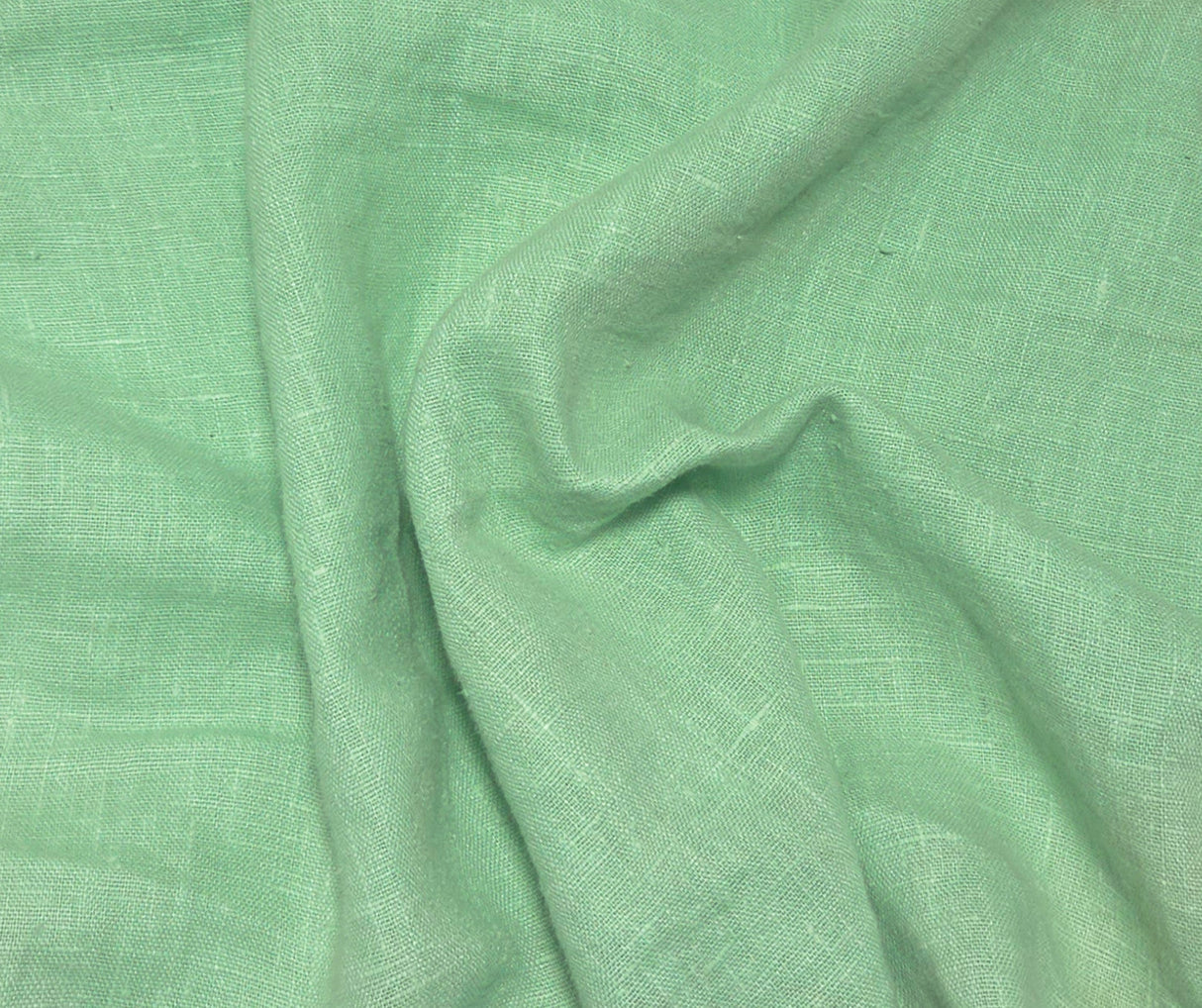 Linen Fabric Fresh Mint