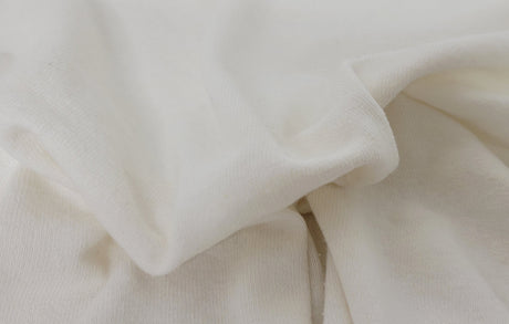 Linen Jersey Knit Off White 340GSM