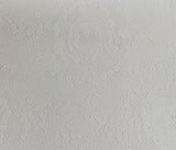 Crochet Knit Lace Off White Polyester