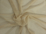 Polyester Fishnet Knit Nude