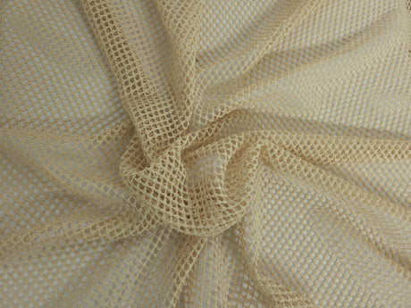 Polyester Fishnet Knit Nude