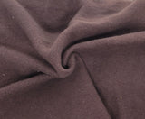Sweatshirt Fleece Knit Chocolate Brown