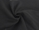 Heavyweight Wool Fabric Black