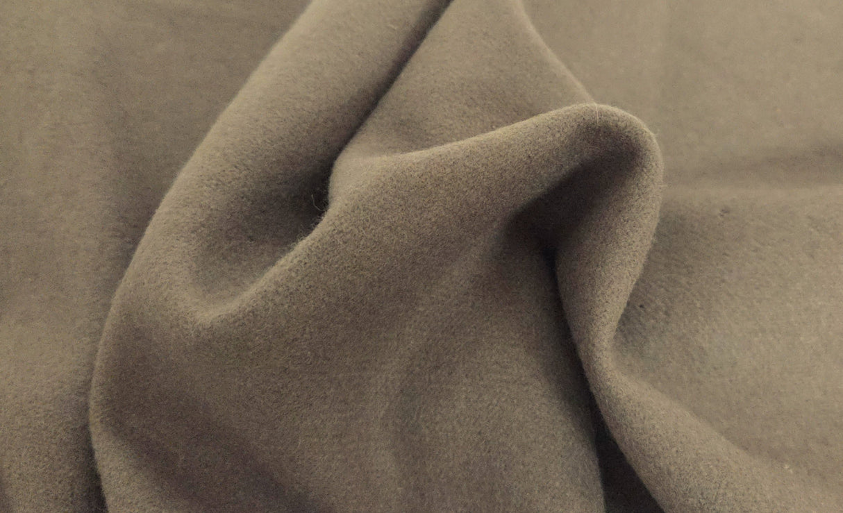 Heavy Wool Coating Driftwood