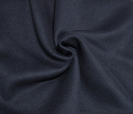 Heavyweight Wool Fabric Navy