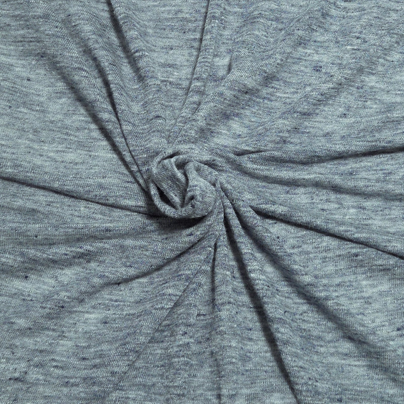 Linen Jersey Denim Blue