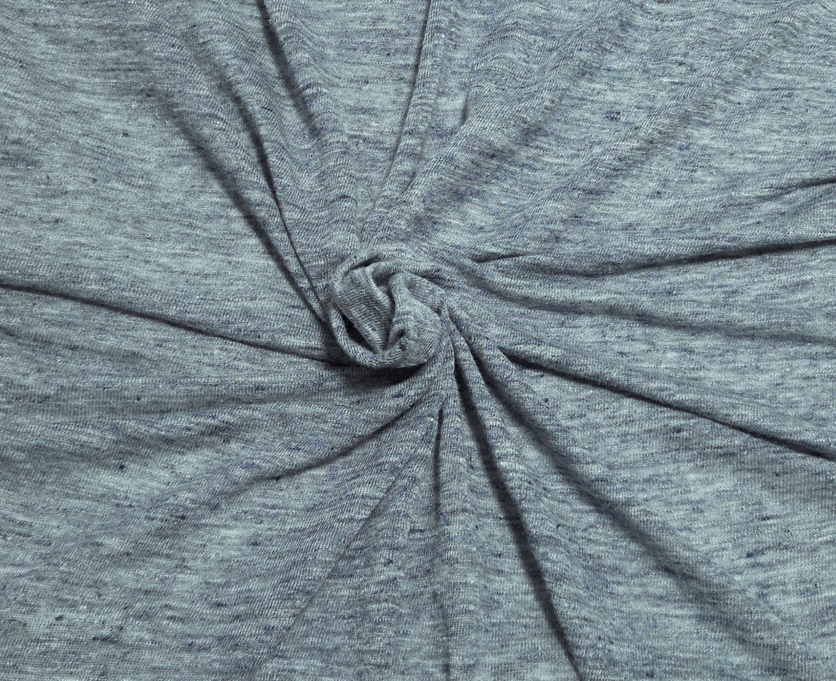 Linen Jersey Denim Blue