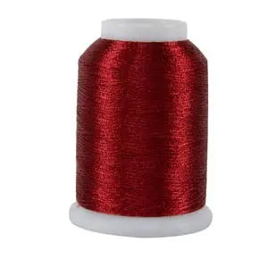 Red Metallic Thread 40 Weight