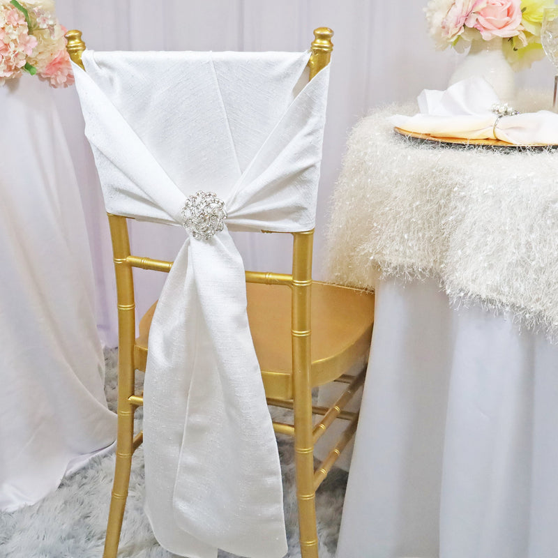Sequin Chair Sash Sample