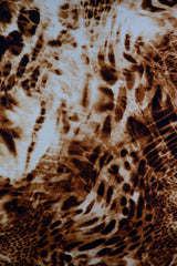 Ghost Crepe Animal Print Woven Fabric