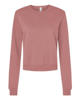 BELLA + CANVAS® Women's Sponge Fleece Classic Crewneck Long Sleeve Sweatshirt