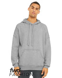 BELLA + CANVAS® Fashion Raw Seam Hoodie