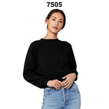 BELLA + CANVAS® Women's Raglan Long Sleeve Pullover Fleece