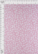 1 yarda de tela tejida de gasa floral multicolor alta con estampado pequeño, transparente y ligera, ancho 57/58"