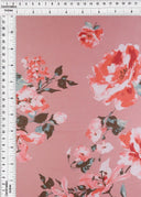 1 Yard Floral Chiffon Fabric Hi Multi Polyester, 57/58" Wide