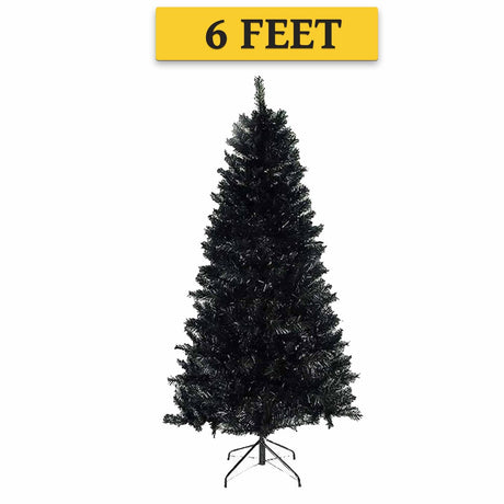 Black Canadian Pine Christmas Tree 6' – Unique Artificial Holiday Tree