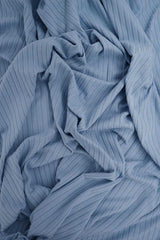 Rib Stretch Knit Fabric Solid