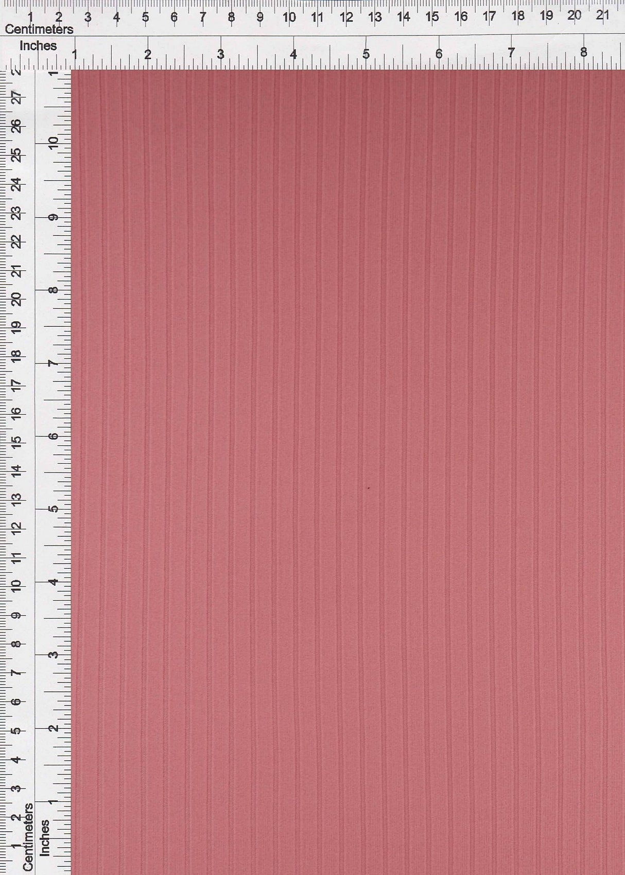 Rib Stretch Knit Fabric Solid