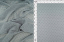 1 yarda de gasa con puntos suizos sólido tejido, ligera y transparente para cortinas, ancho 57/58"