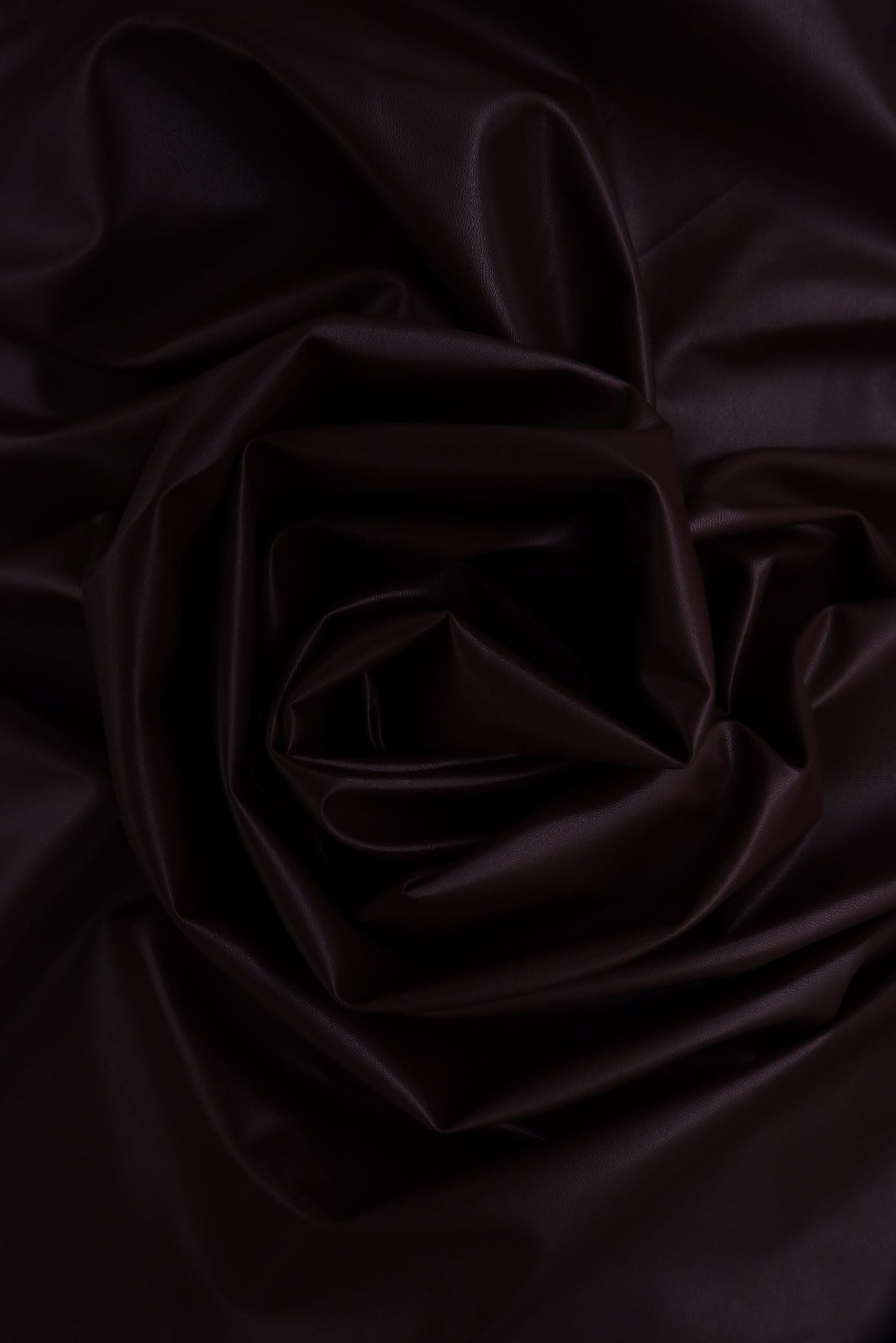 PU Pleather Stretch Knit Fabric