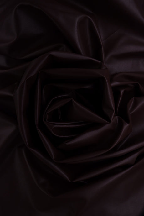 PU Pleather Stretch Knit Fabric