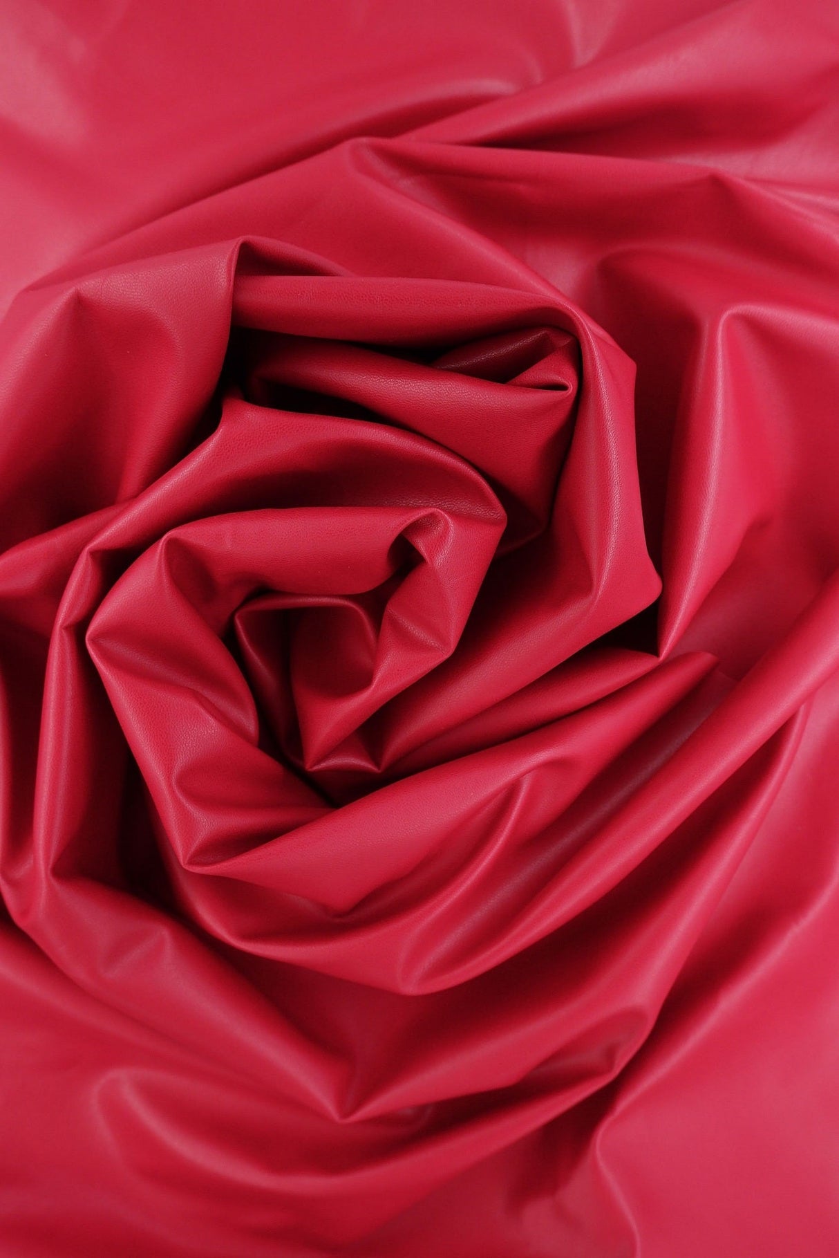 PU Pleather Stretch Knit Fabric