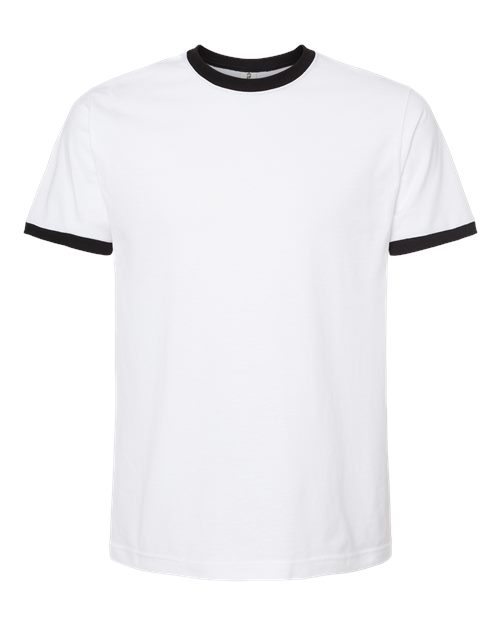 Tultex Unisex Fine Jersey Ringer T-Shirt