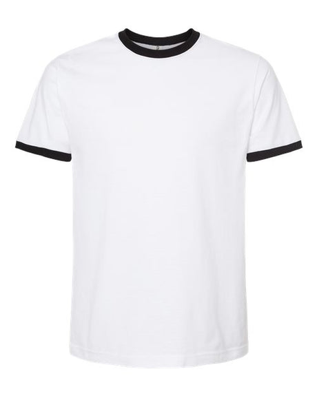 Tultex Unisex Fine Jersey Ringer T-Shirt