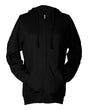Tultex Unisex Beach Full-Zip Hooded Long Sleeve T-Shirt