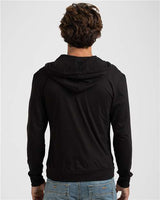 Beach Full-Zip Hooded Long Sleeve T-Shirt