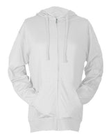 Tultex Unisex Beach Full-Zip Hooded Long Sleeve T-Shirt