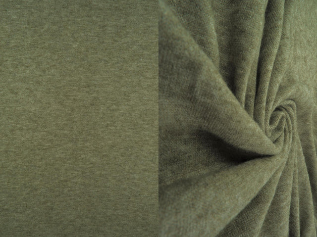 Sweater Knit Two-Tone Solid Fabric