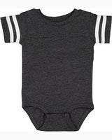 RADYAN® Infant Football Classic Crew Neck Short Sleeve Bodysuit