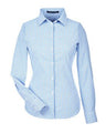Devon & Jones® CrownLux Performance Ladies Micro Windowpane Woven Shirt