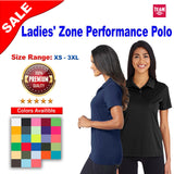 Team® Ladies Zone Performance Polo