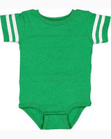 RADYAN® Infant Football Classic Crew Neck Short Sleeve Bodysuit