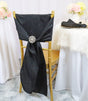 Sequin Chair Sash Sample Black