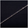 Black Diamond/Silver Metal & Czech Rhinestone