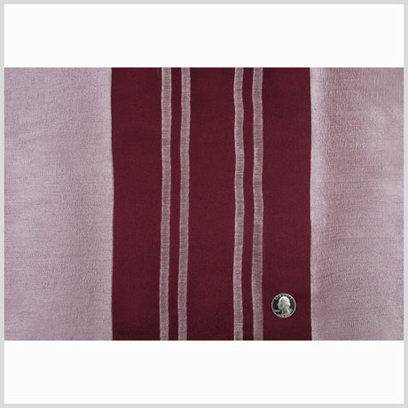Mulberry Stripes Tone on Tone