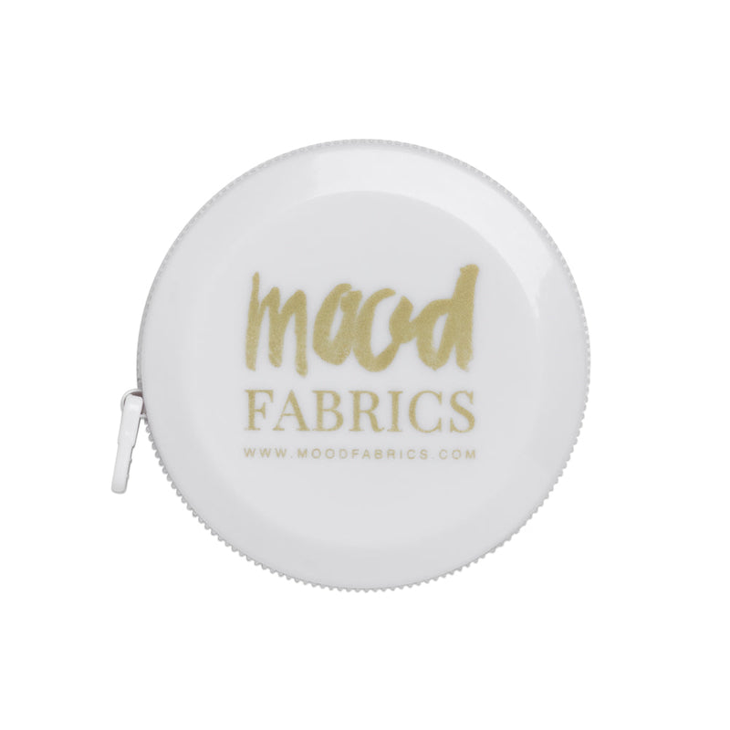 Mood Fabrics Retractable Tape Measure - 60" - White